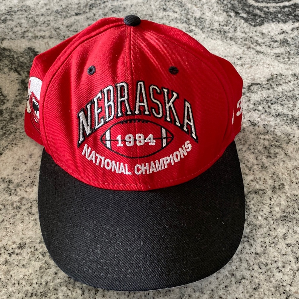 Rocco 1994 Nebraska National Champions Football Hat Cap!!